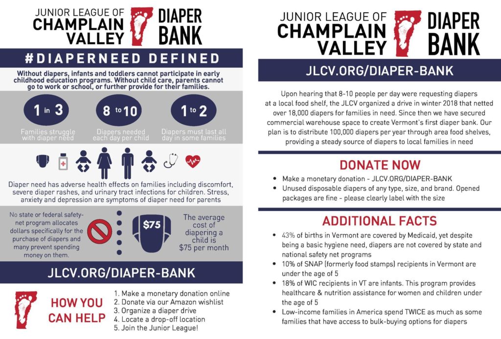 JLCV Diaper Bank Infographic